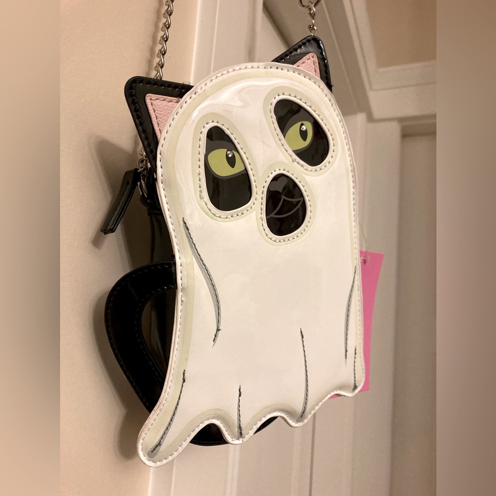 Betsey Johnson Ghost Cat Bag